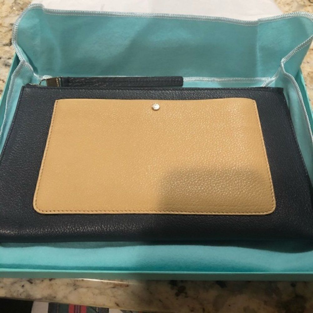 Tiffany & Co.  Leather Pocket Pochette -  NEW